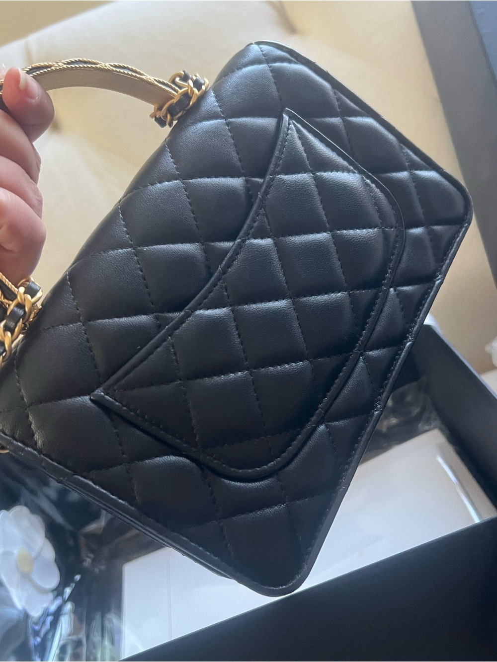 Chanel Top Handle WOC crossbody - Picture 8 of 10